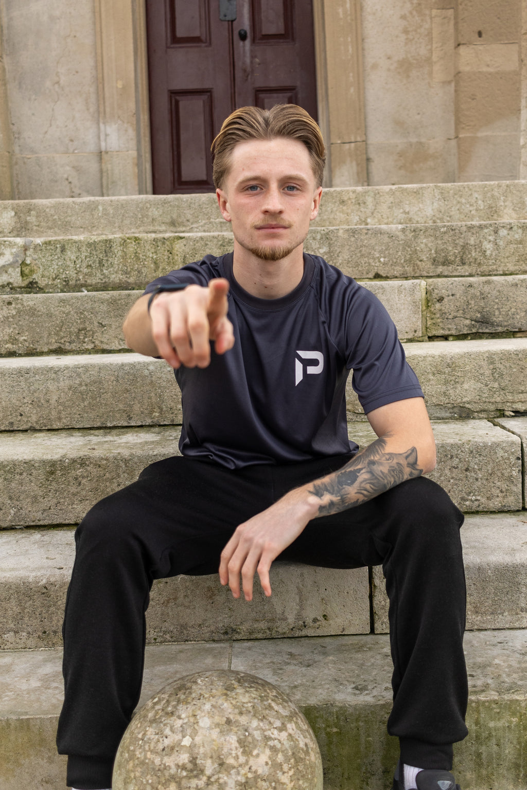 PACE Core Tee — Grey (Youth)