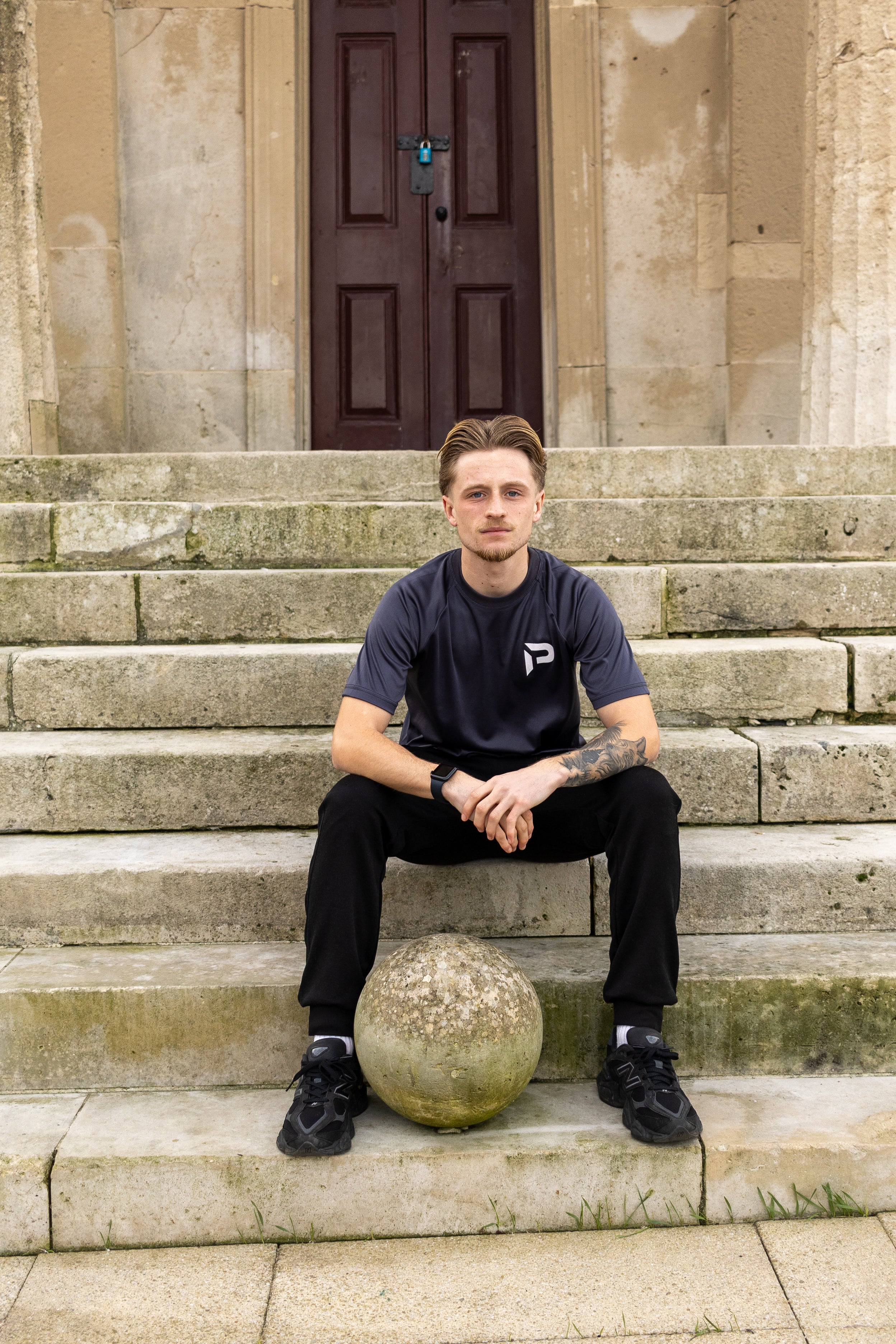 PACE Core Tee — Grey (Youth)