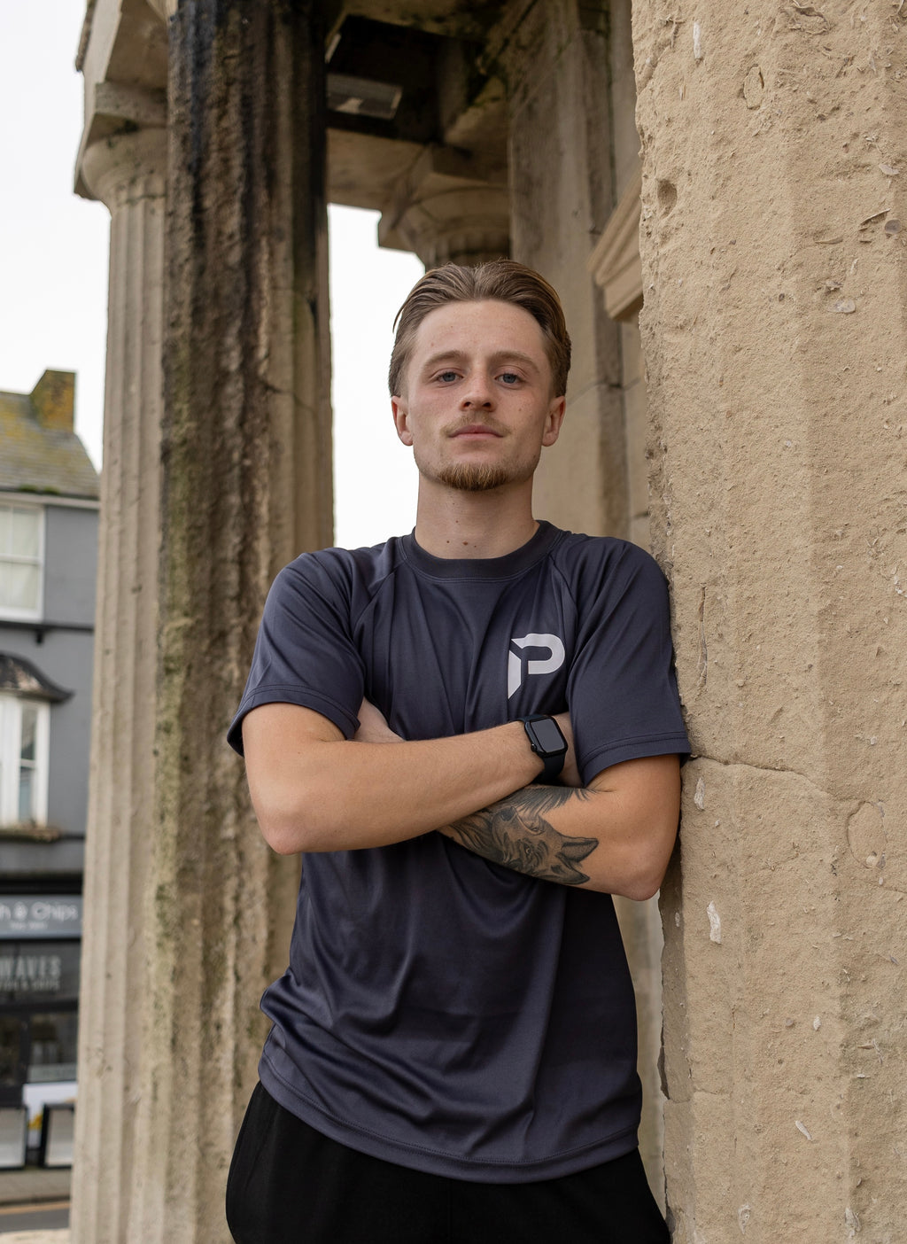 PACE Core Tee — Grey (Adult)