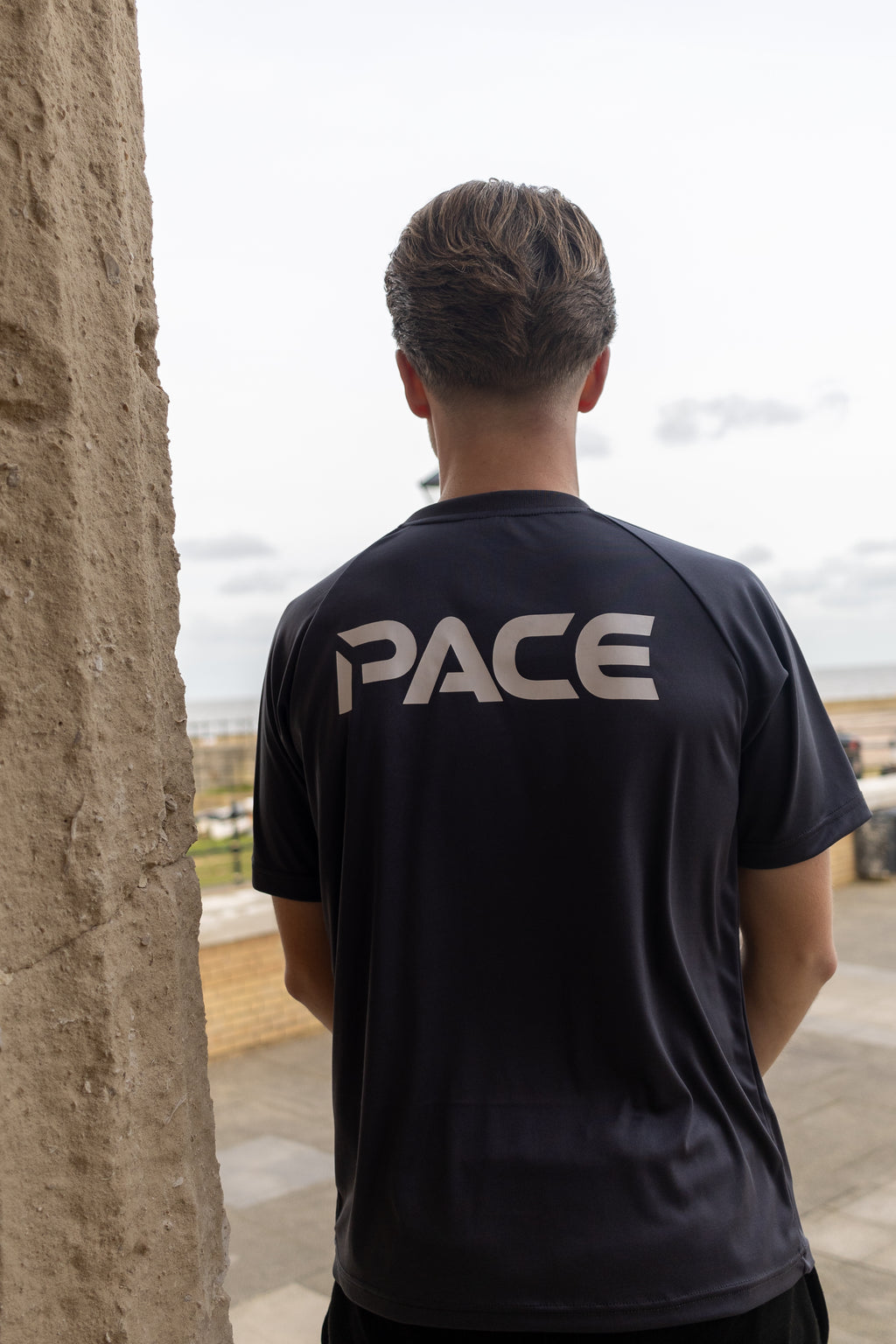 PACE Core Tee — Grey (Adult)