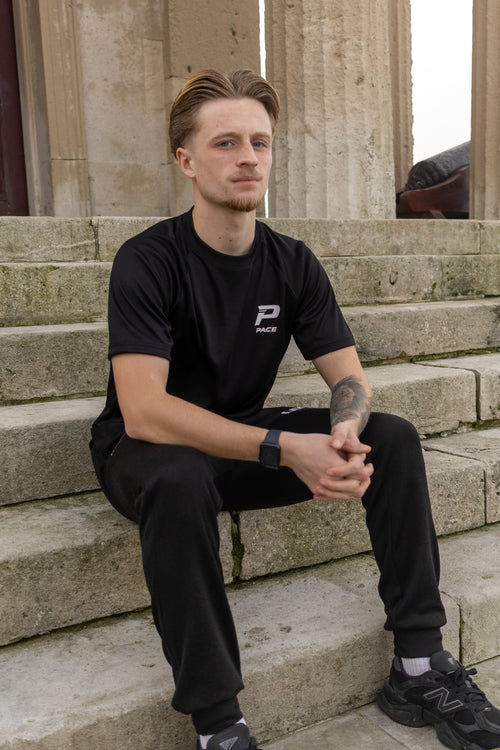 PACE Core Tee — Black (Adult)